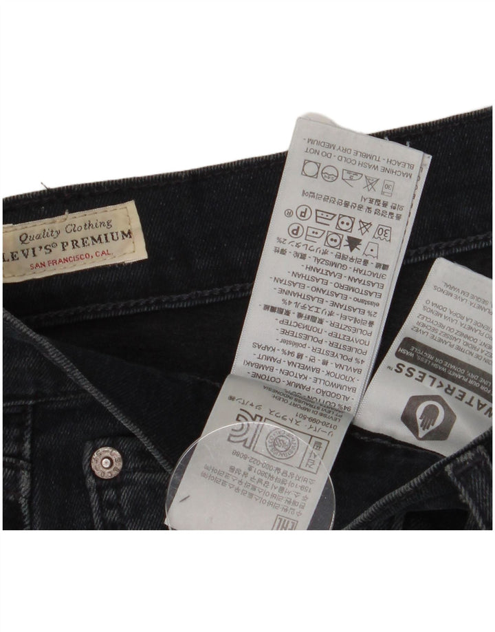 Levi's Herren 511 Slim Jeans W34 L34 Marineblaue Baumwolle