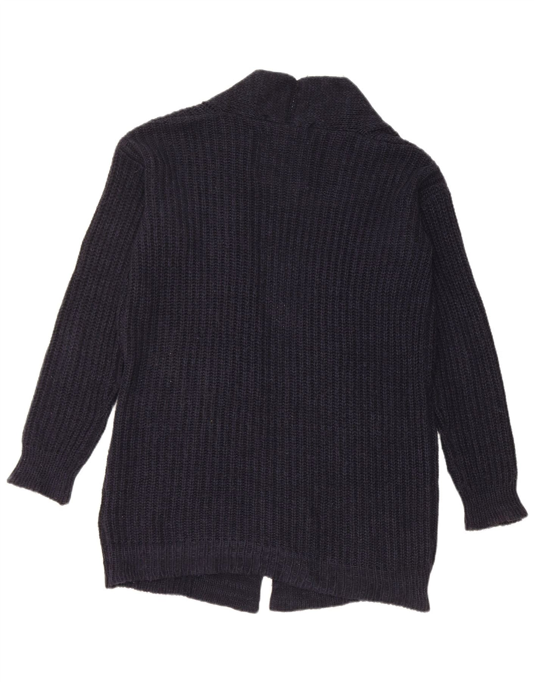 Superdry Damen-Strickjacke, übergroß, lang, Gr. 10, Marineblau