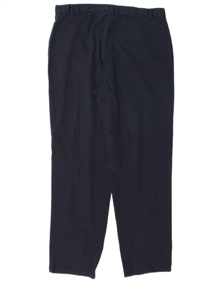 DOCKERS Damen-Freizeithose mit hoher Taille, US 16, 2XL, W34, L30, Marineblau