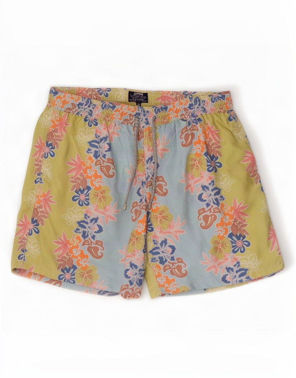 Vilebrequin Herren-Badeshorts 3XL, mehrfarbiges Blumenmuster, Polyamid