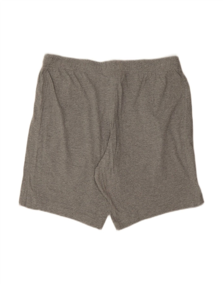 CHAMPION Mens Sport Shorts Large  Grey Cotton