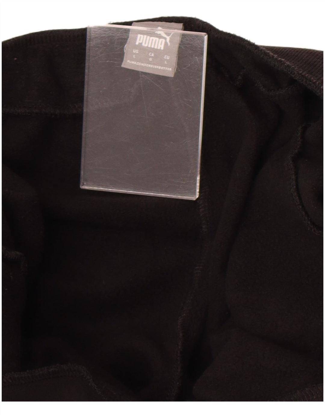 Puma Herren-Trainingshose, Jogginghose, Größe L, Schwarz