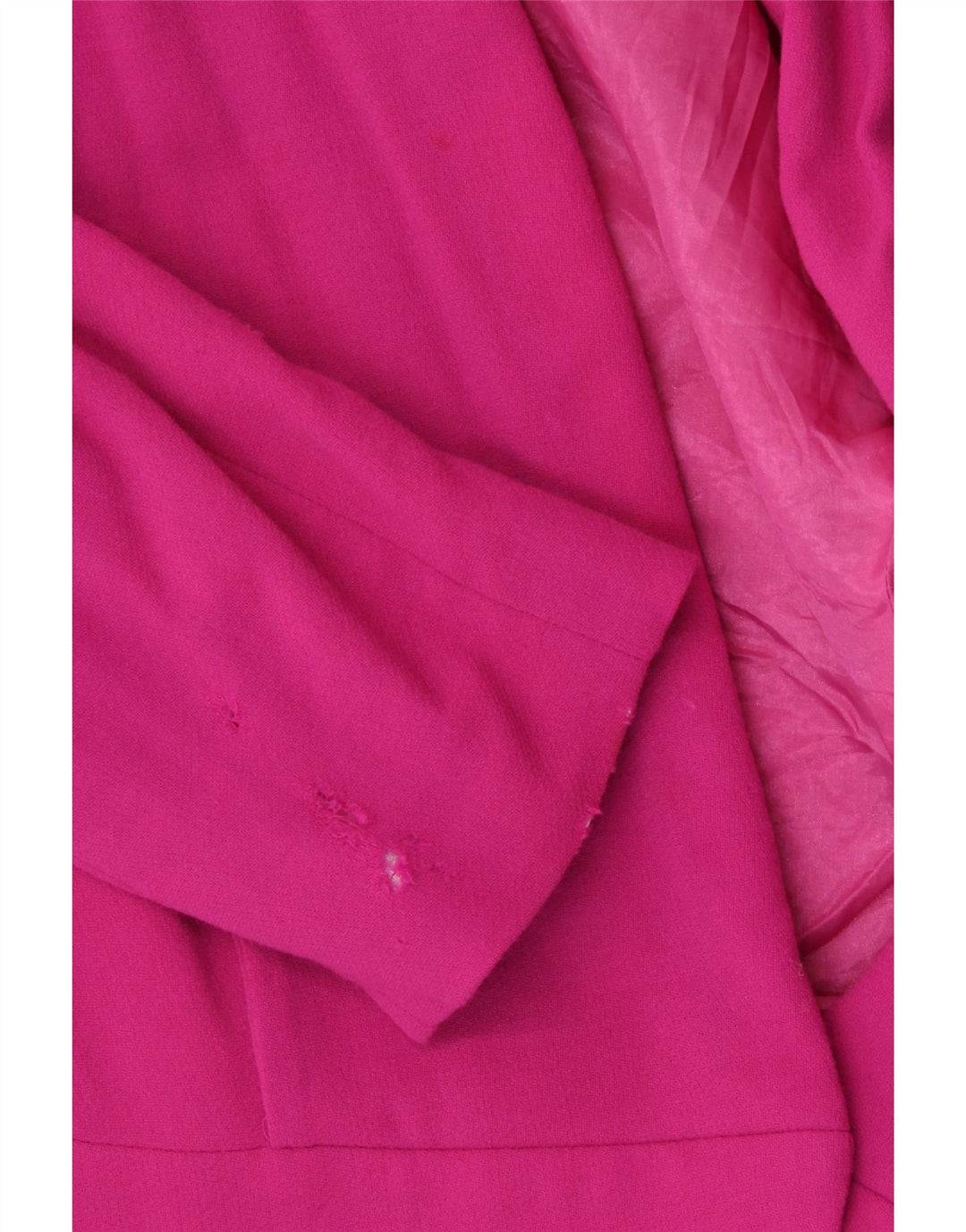 Elegance Damen Blazer Jacke UK 14 Mittelrosa Wolle