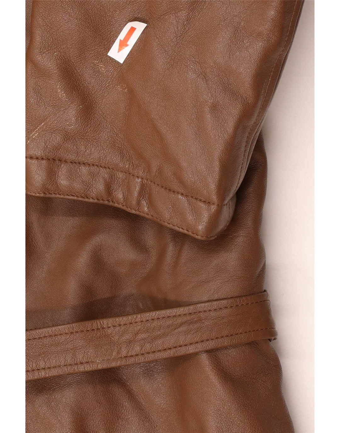 Vintage Herren Lederjacke IT 46 Small Brown