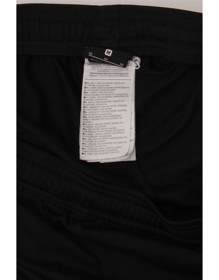 Nike Herren-Trainingshose aus mittelschwarzem Colourblock-Polyester