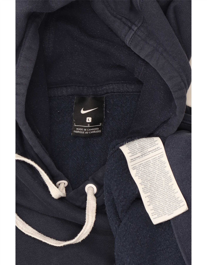 Nike Herren Kapuzenpullover, groß, marineblau, Baumwolle