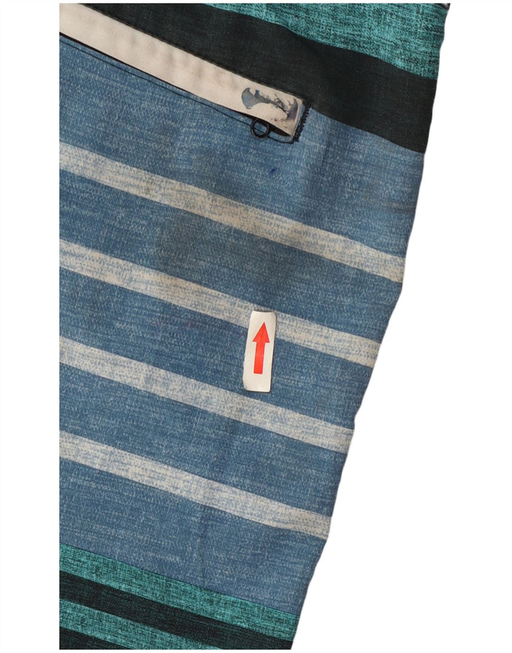 Hurley Herren-Badeshorts mit Grafik, groß, mehrfarbig, gestreift, Polyester