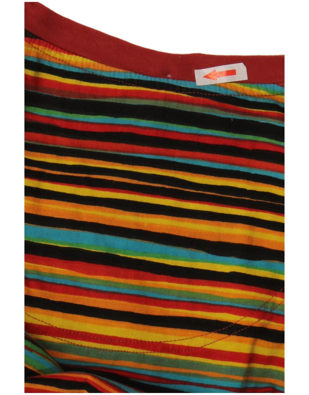 Desigual Womens Graphic Top Langarm UK 16 Großes mehrfarbiges Blumenmuster