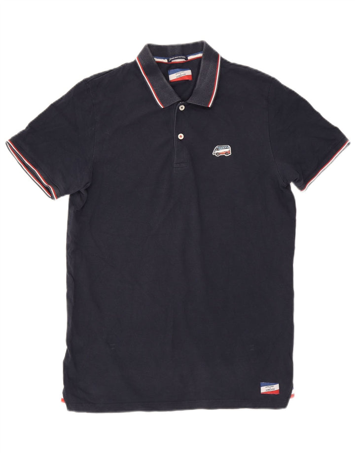Jack & Jones Herren-Poloshirt, groß, Marineblau