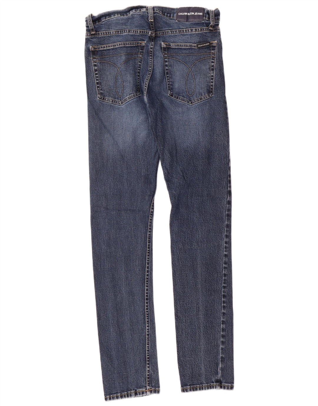 CALVIN KLEIN Herren Slim Jeans W30 L32 Blaue Baumwolle
