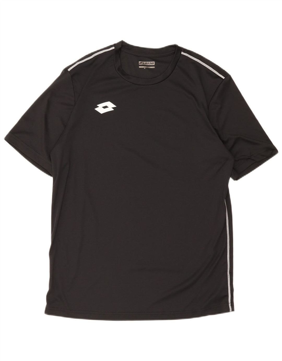 Lotto Herren T-Shirt Top Large Schwarz Polyester