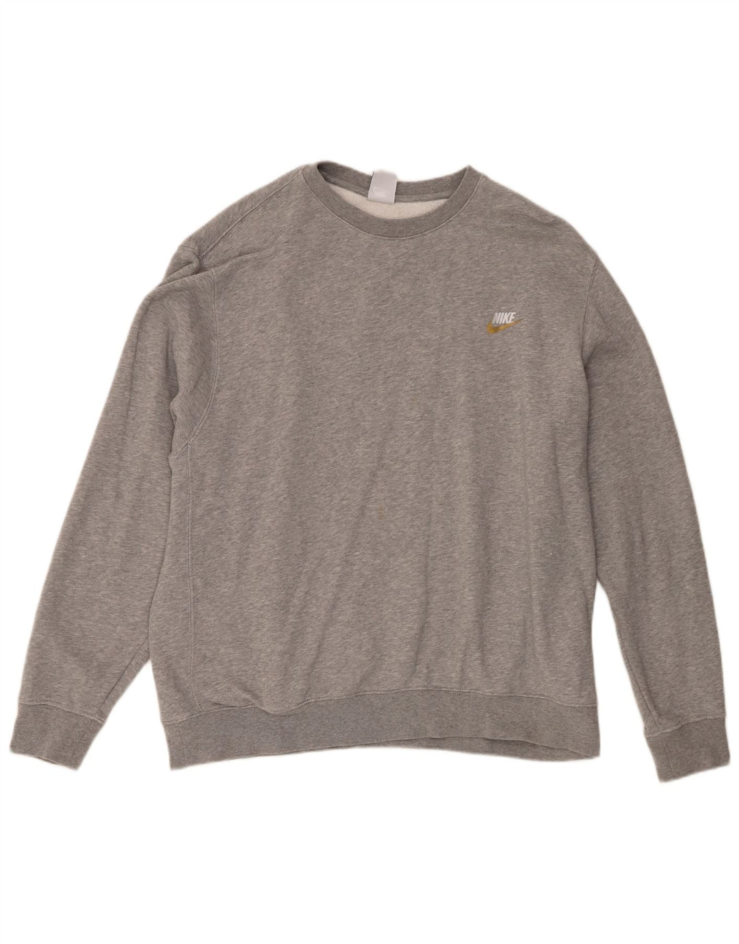 Nike Herren Sweatshirt Pullover XL Grau Baumwolle