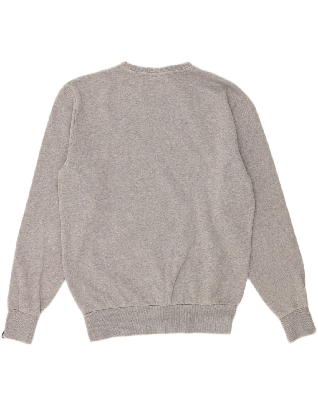 ELLESSE Womens Sweatshirt Jumper UK 14 Medium Grey Cotton Vintage Ellesse and Second-Hand Ellesse from Messina Hembry 