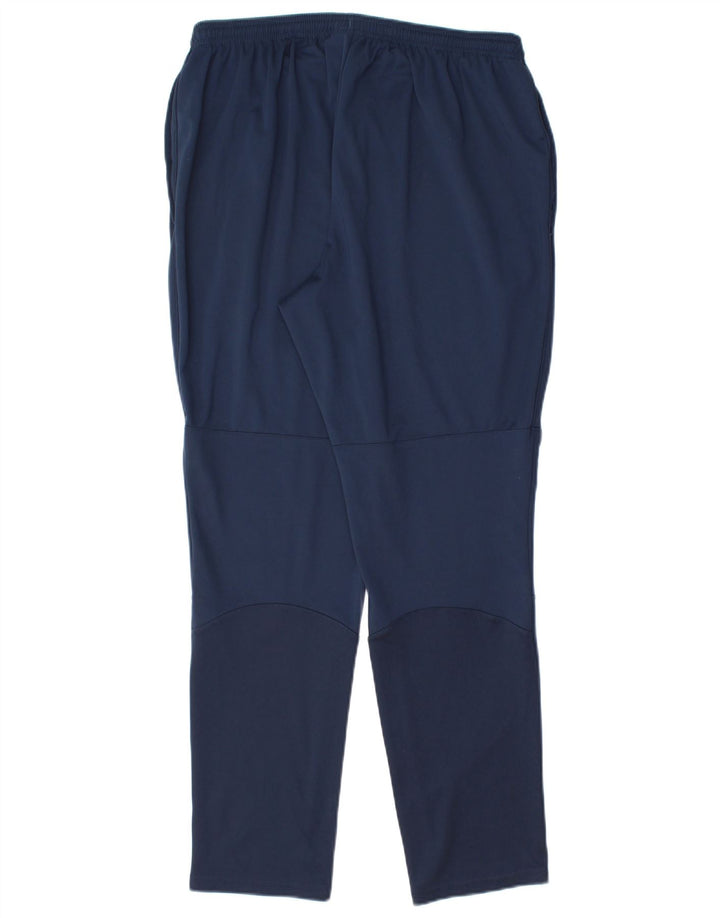 Nike Herren Dri Fit Trainingshose, groß, marineblaues Polyester