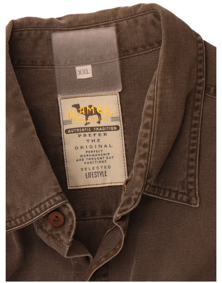 CAMEL ACTIVE Herrenhemd 2XL Braun