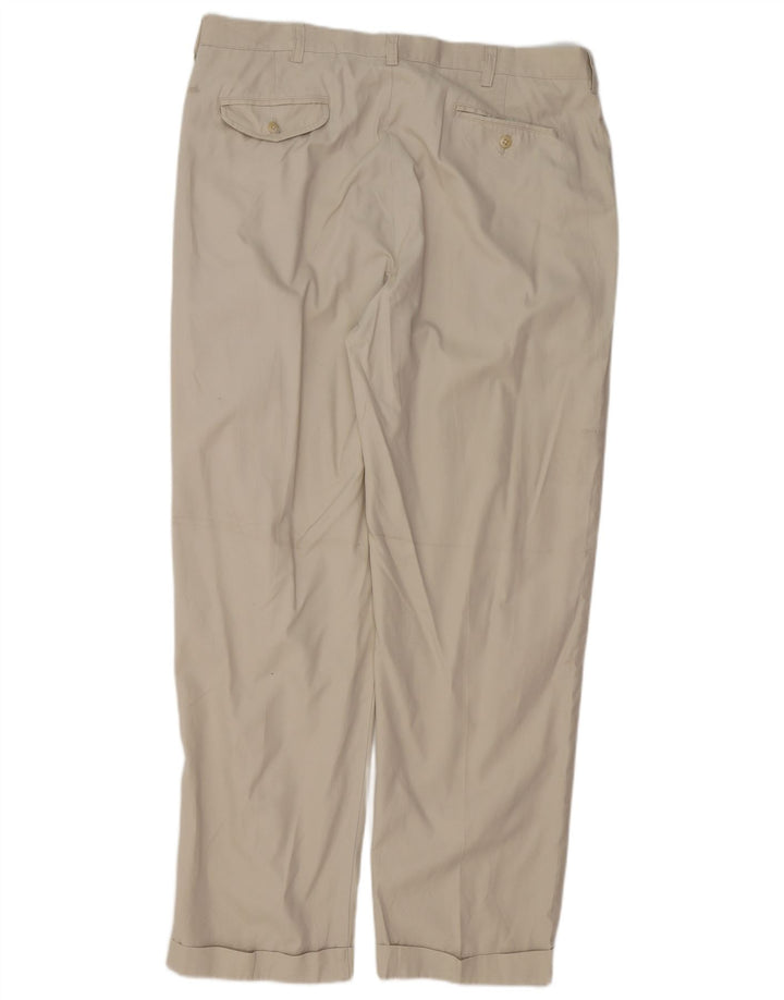 POLO RALPH LAUREN Herren-Chinohose mit Pegged, W38, L32, beige Baumwolle