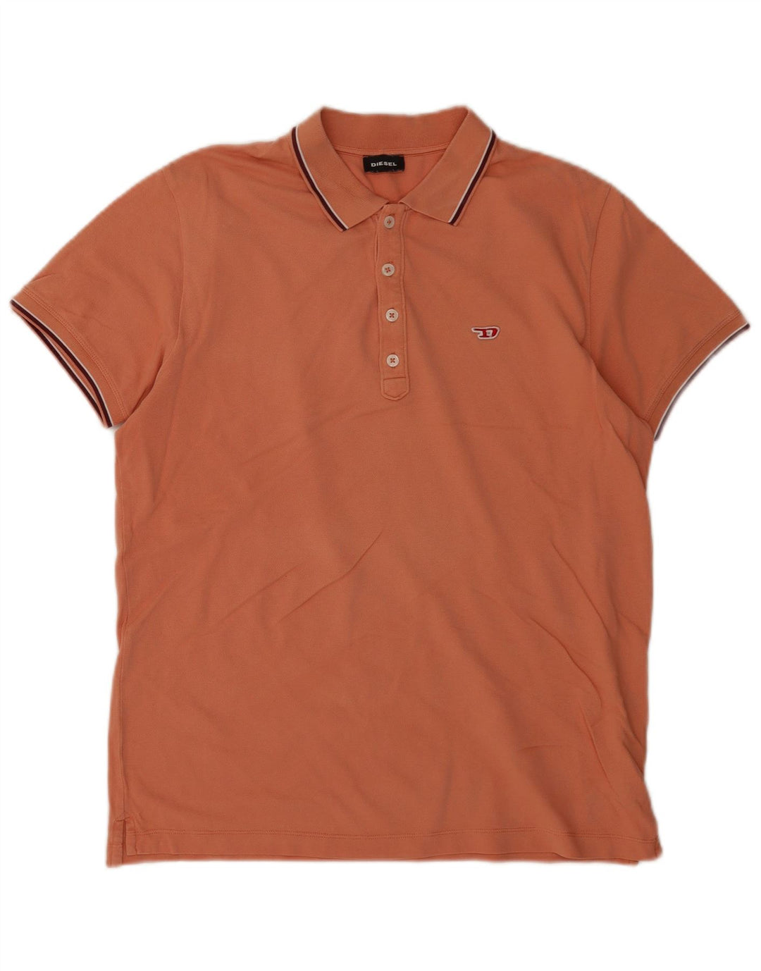 Diesel Herren Poloshirt Large Orange