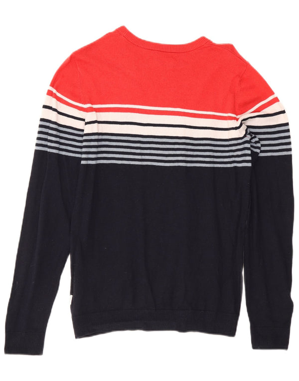 Jack & Jones Jungen-Pullover mit Rundhalsausschnitt, 13–14 Jahre, marineblau gestreift