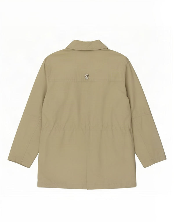 Piero Guidi Damen Utility-Jacke UK 12 Medium Beige Nylon