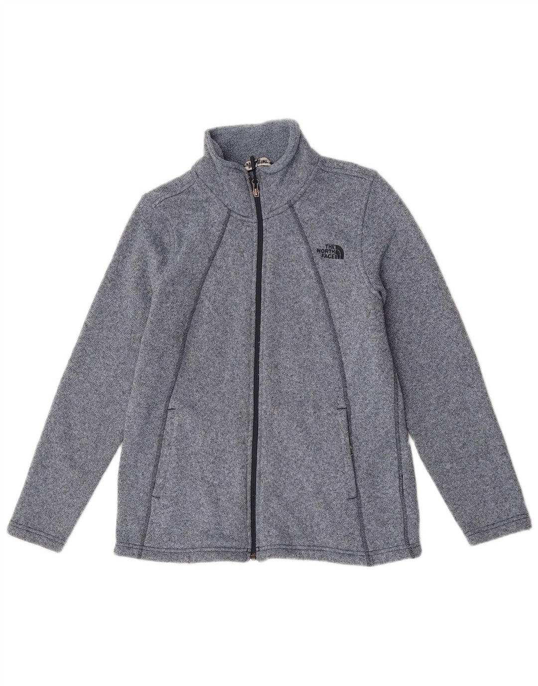 The North Face Damen-Trainingsanzug-Oberteiljacke UK 16 Large Blau Polyester