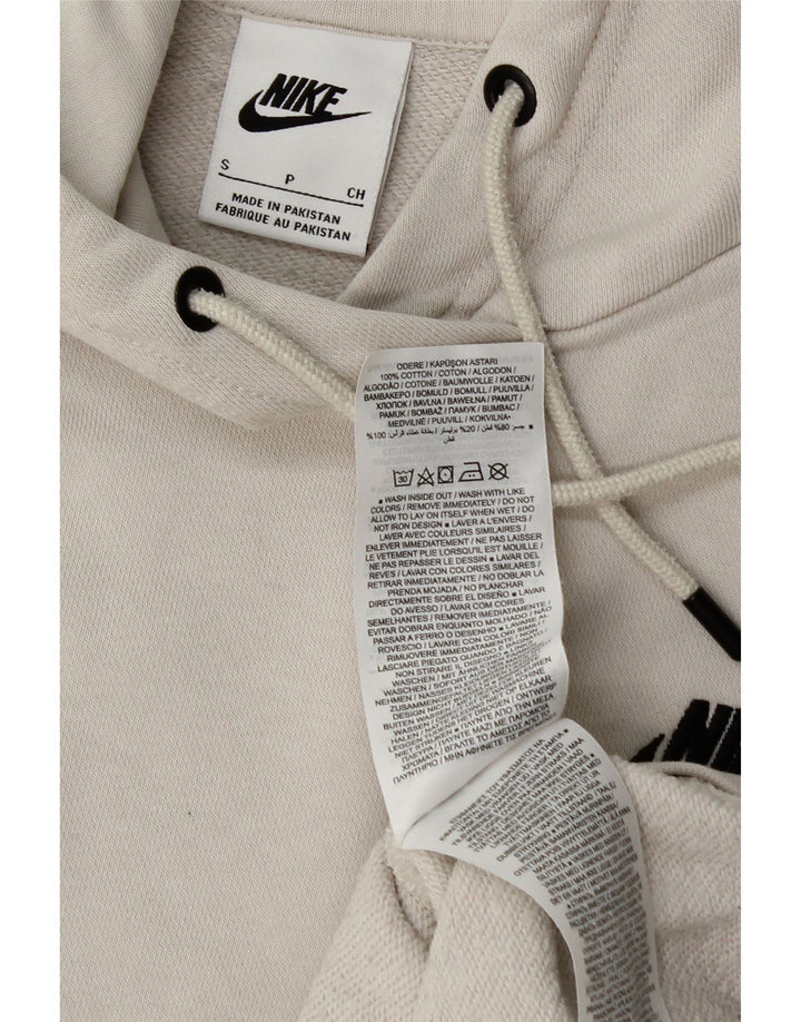 Nike Herren Kapuzenpullover, Größe S, weiße Baumwolle