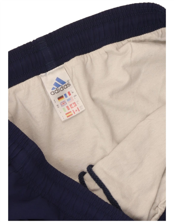 Adidas Herren-Sportshorts, groß, marineblau, Polyester