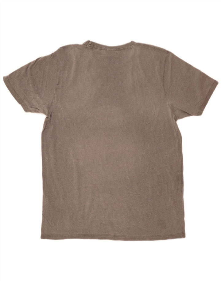 Ellesse Herren T-Shirt Top Large Grau Baumwolle
