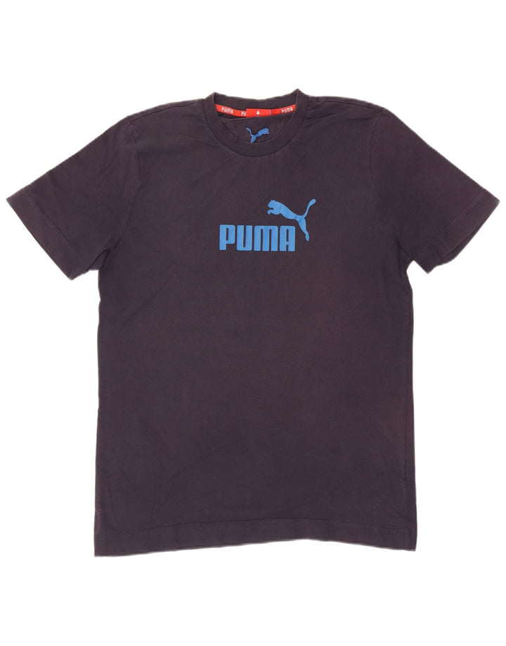 PUMA Herren Grafik T-Shirt Top Large Marineblau
