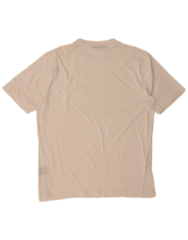 Fila Herren T-Shirt Top XL Weiße Baumwolle