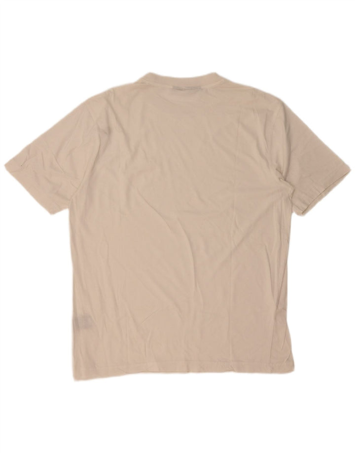Fila Herren T-Shirt Top XL Weiße Baumwolle