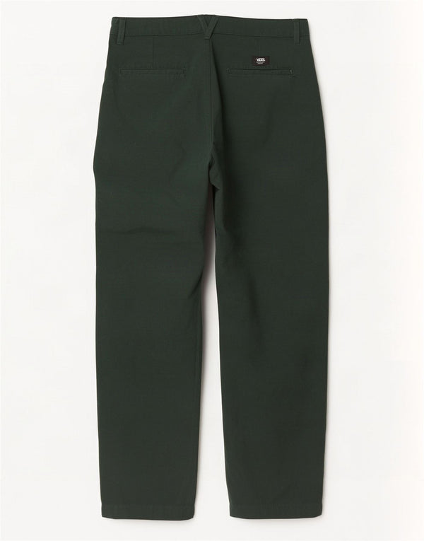 Vans Herren Relaxed Tapered Chinohose W32 L30 Grüne Baumwolle