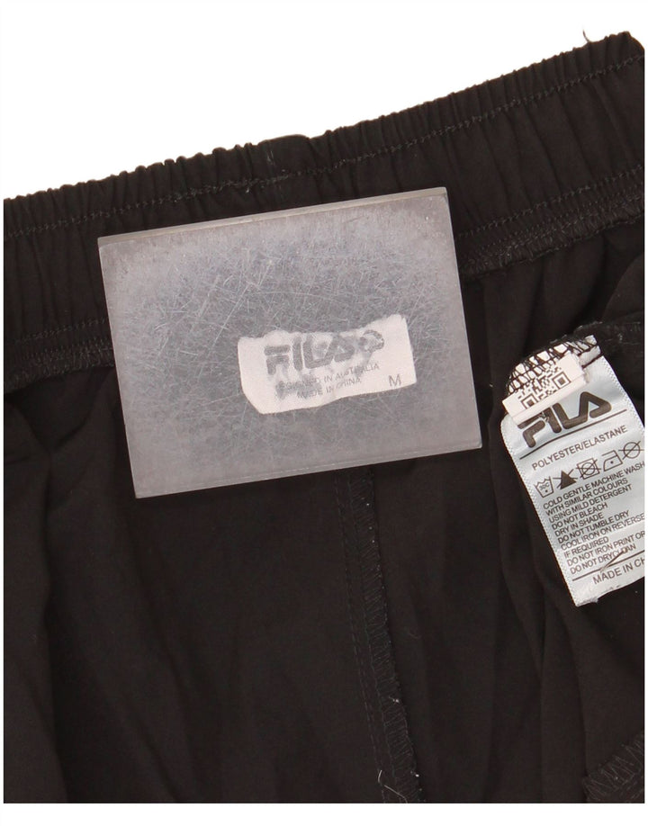 Fila Herren Sportshorts Medium Schwarz Polyester