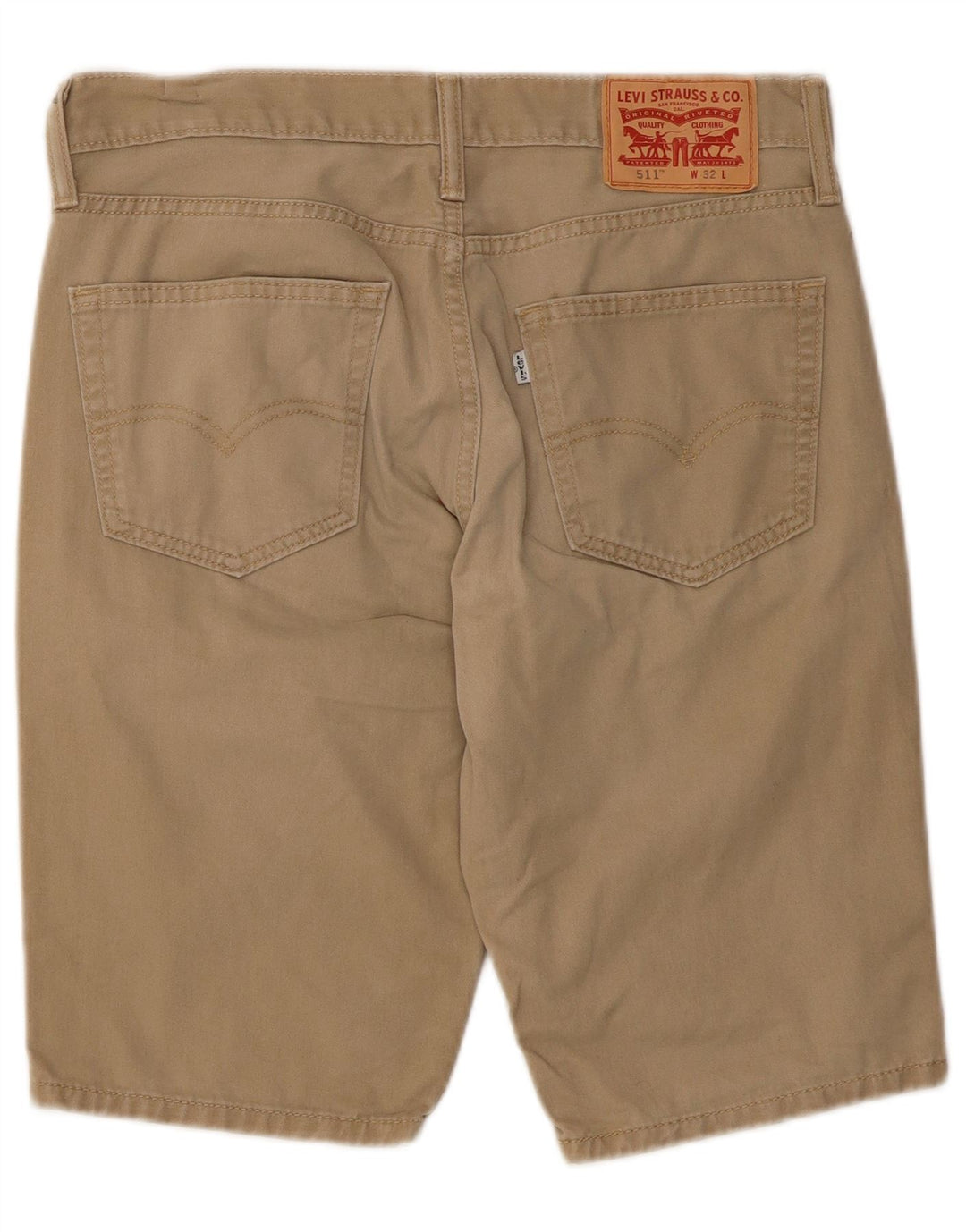 Levi's Herren 511 Casual Shorts W32 mittelbeige Baumwolle