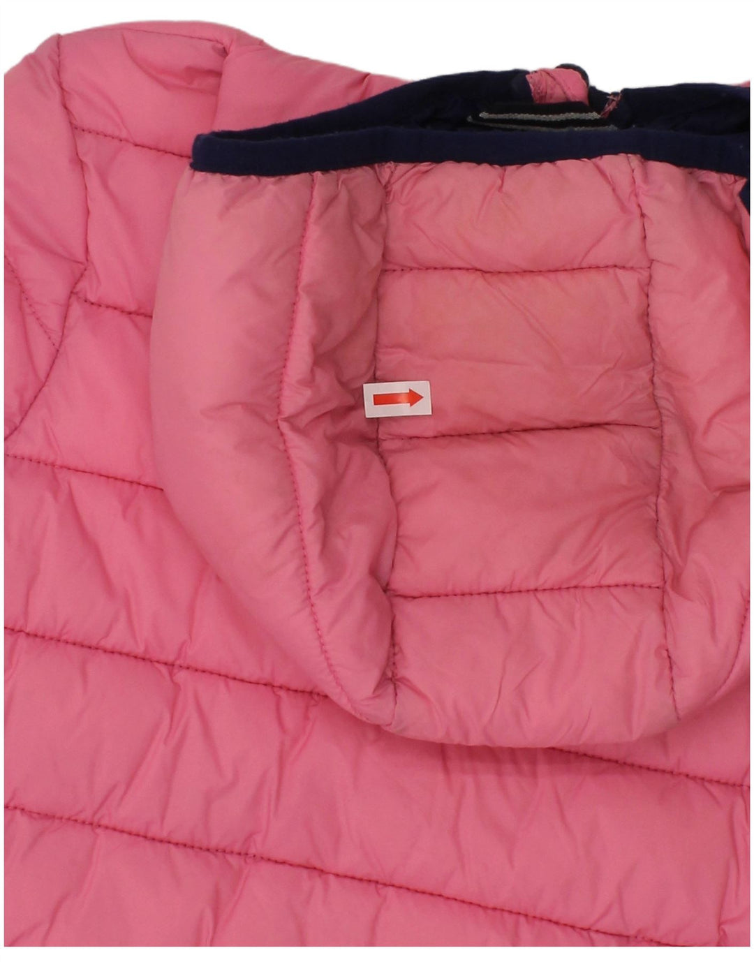 JOULES Wattierte Mädchenjacke mit Kapuze, 6–7 Jahre, Rosa, Polyamid