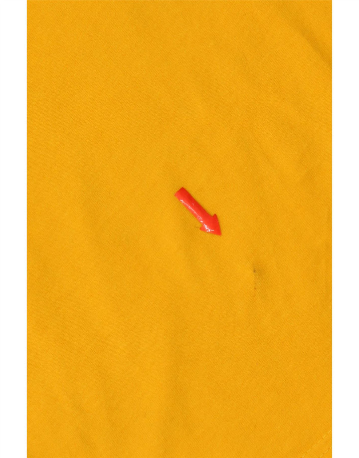 Superdry Herren Grafik-T-Shirt-Oberteil aus mittelgelber Baumwolle