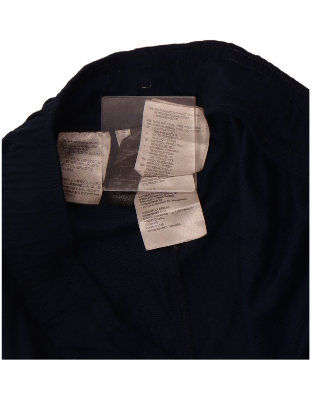 ADIDAS Herren-Trainingshose, UK 44/46, groß, marineblau, Polyester