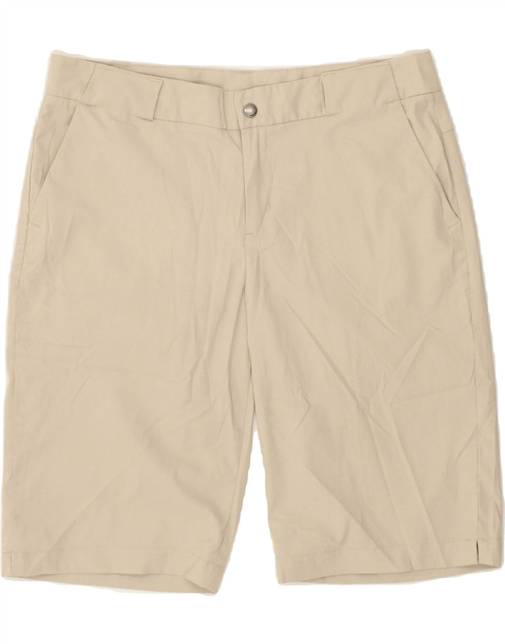 COLUMBIA Womens Chino Shorts US 10 Large W32  Beige Vintage Columbia and Second-Hand Columbia from Messina Hembry 