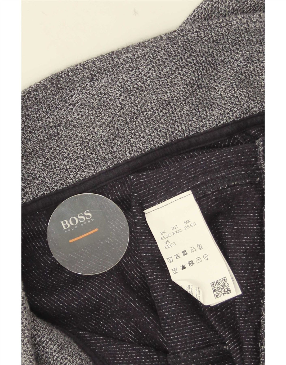 Hugo Boss Herren-Trainingsanzug, Top-Jacke, 3XL, Marineblau, Baumwolle