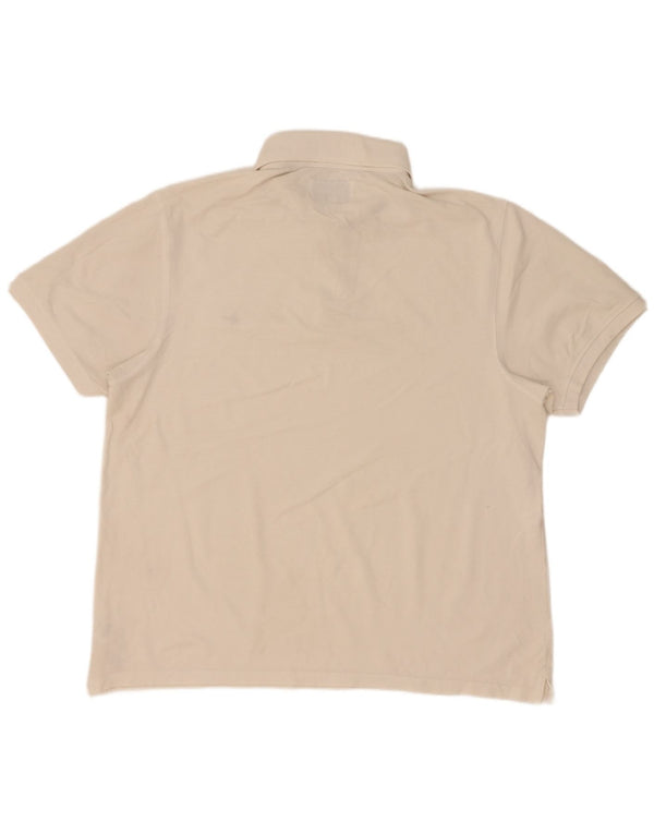 Jack Wills Herren-Poloshirt mit klassischer Passform, 2XL, weiße Baumwolle