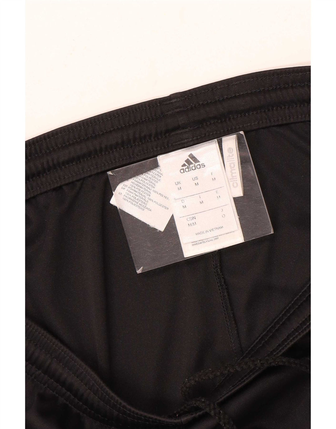 Adidas Herren Climalite Sport Shorts Mittelschwarzes geometrisches Polyester