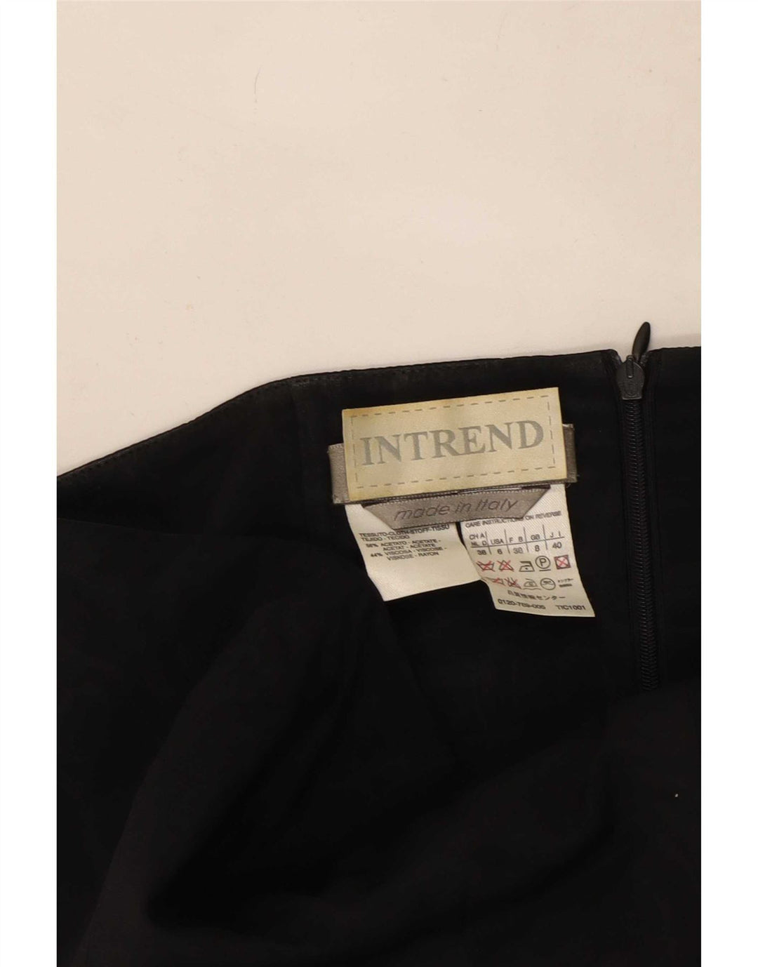 Trägerloses Kleid für Damen von Intrend, Größe S, Größe S, Schwarz, Acetat