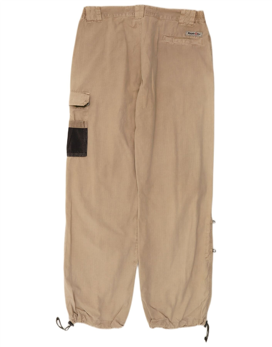Murphy & Nye Herren Jogger-Cargohose W36 L30 Beige Baumwolle