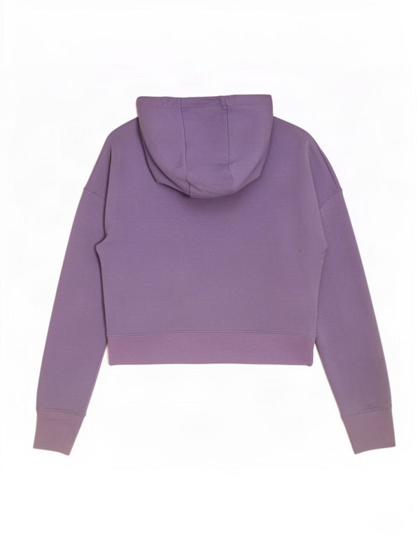 Nike Crop Graphic Hoodie-Pullover für Mädchen, 12–13 Jahre, Größe L, Lila