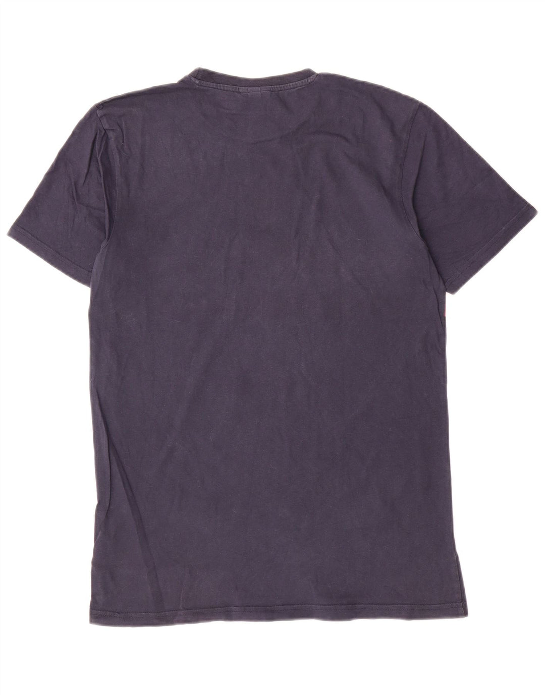Ellesse Herren-T-Shirt mit Grafik, mittlere marineblaue Baumwolle