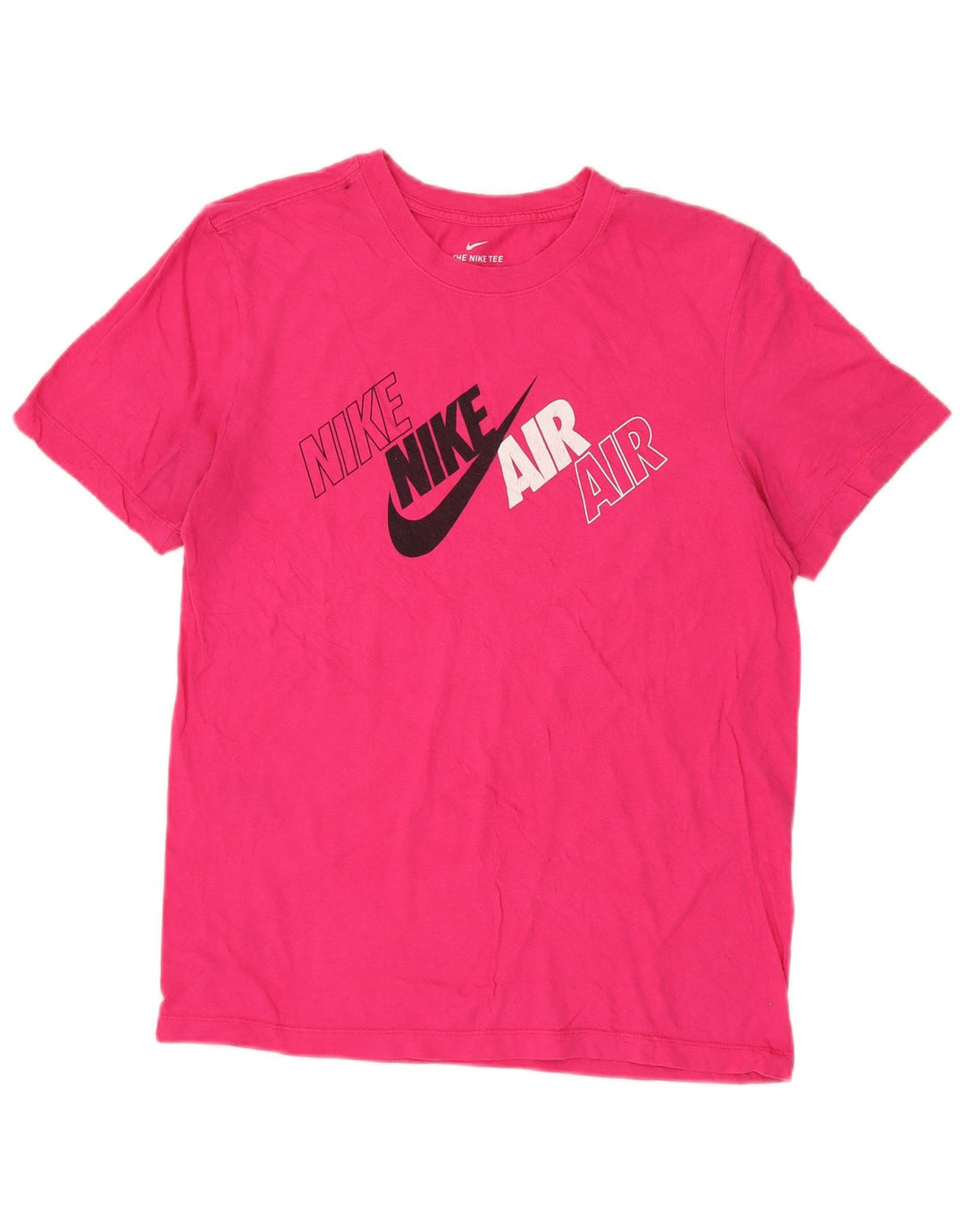 Nike Herren-T-Shirt mit Grafik, Größe S, rosa Baumwolle