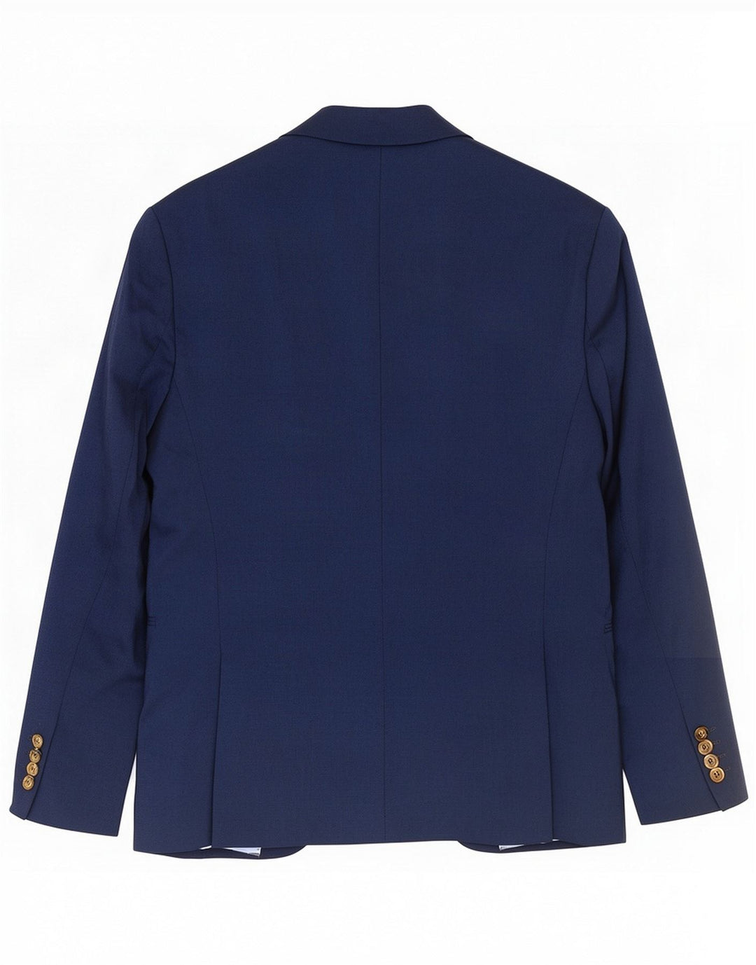 Zara Herren 1-Knopf-Blazerjacke EU 56 XL Marineblaues Polyester