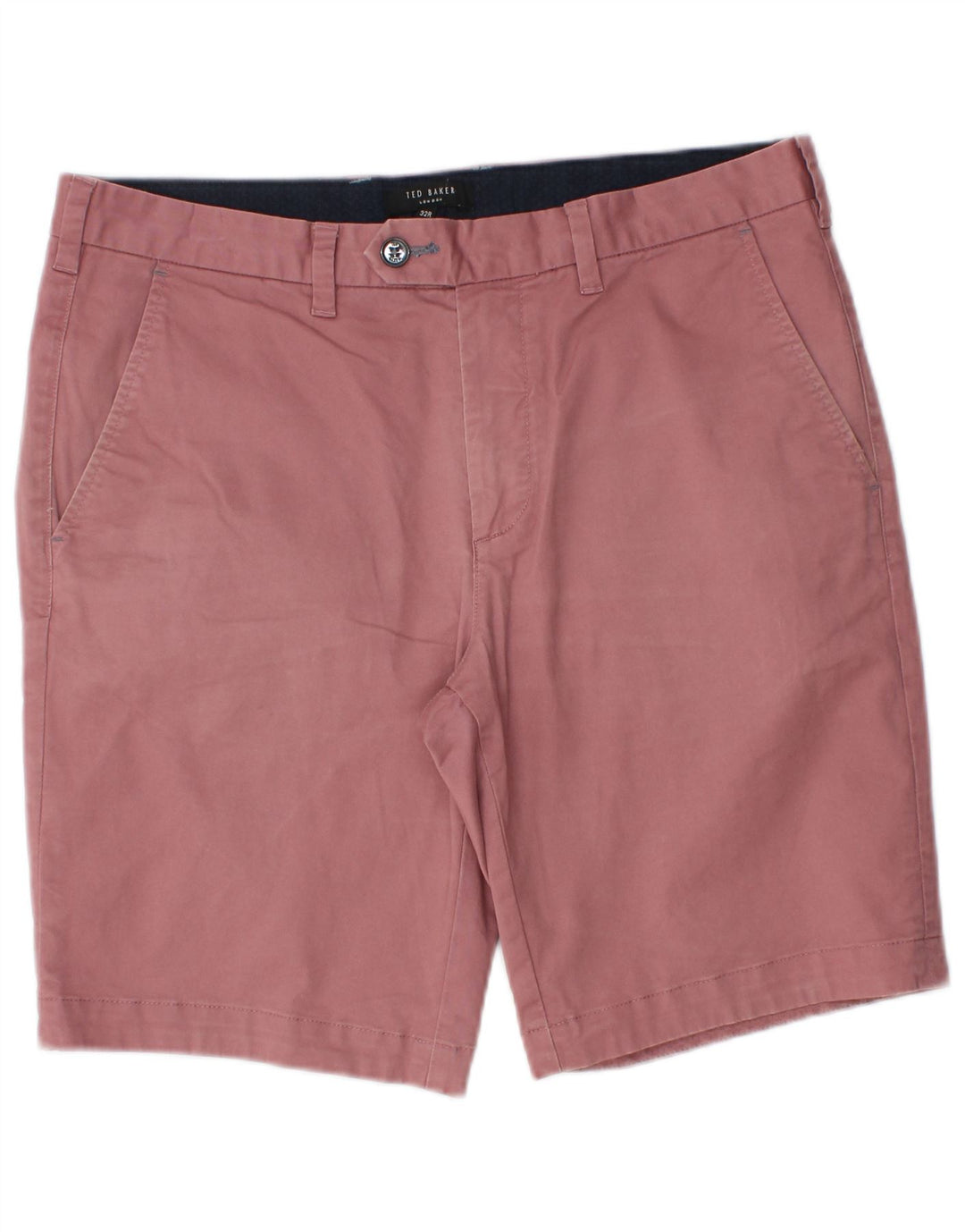 Ted Baker Herren Chinoshorts W32 Mittelrosa