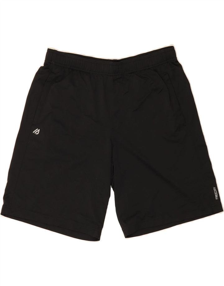 EDDIE BAUER Mens Sport Shorts Medium  Black Polyester Vintage Eddie Bauer and Second-Hand Eddie Bauer from Messina Hembry 