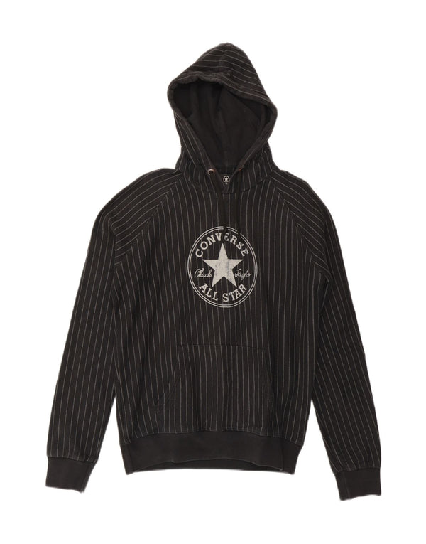 CONVERSE Herren Chuck Taylor Graphic Hoodie Pullover Medium Schwarz gestreift