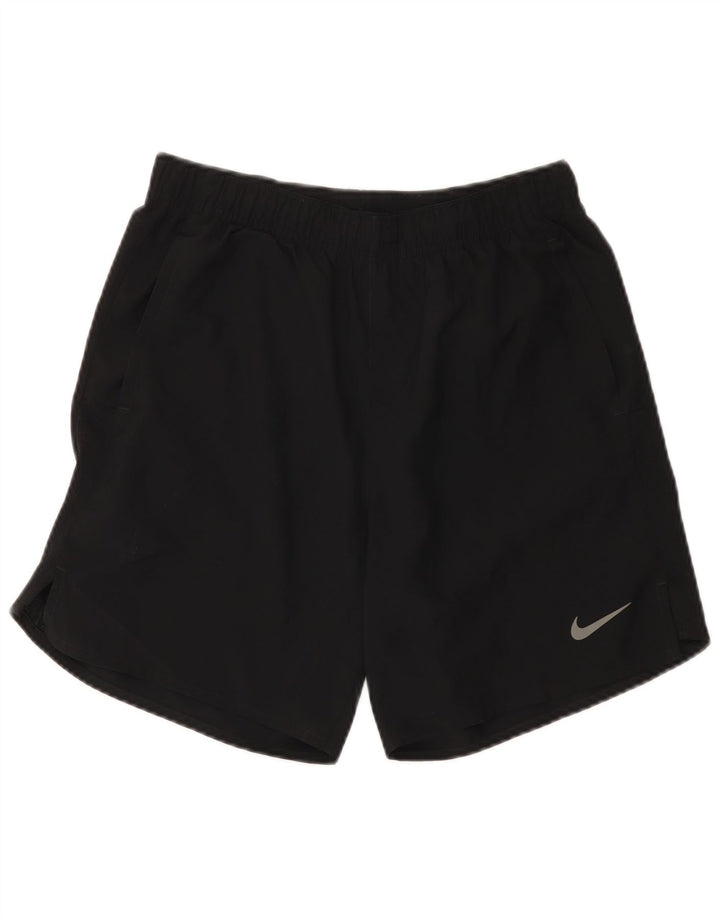 Nike Damen Dri Fit Sport Shorts UK 10 Small Schwarz Polyester